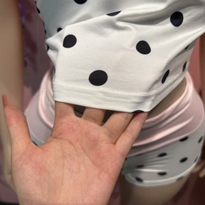 <span class=keywords><strong>Ensemble</strong></span> assorti pour femme Comeluckin, imprimé à pois, couleur contrastée, haut court dos nu à lacets et col en V, short, <span class=keywords><strong>ensemble</strong></span> 2 pièces - Product Image 2