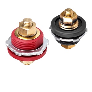 Xe thông qua bảng điều chỉnh pin thiết bị đầu cuối kết nối 3/8 đinh tán màu Đỏ M10 250A pin sạc bài ràng buộc ô tô kết nối - Product Image 1