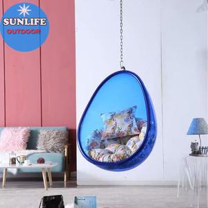 Chaises en acrylique certifié CE, siège <span class=keywords><strong>transparent</strong></span>, avec coussins et chaise, pour l'intérieur et l'extérieur - Product Image 1