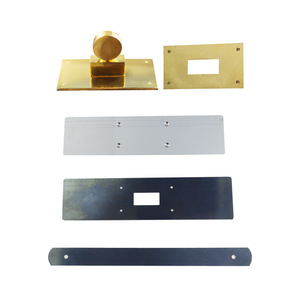 Luggage Hardware Accessories 3x5.3Cm Stainless Steel Electroplated Gold Rectangular Twist Locks For Bags Durability - Product Image 4