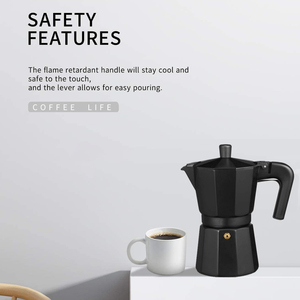 Ensemble de cafetière à infusion manuelle <span class=keywords><strong>italienne</strong></span> à succès, extracteur italien, cafetière concentrée avec passoire - Product Image 2
