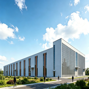 Edificio de Oficinas, Fábrica, Hospital, Taller, Almacén de Estructura de Acero de Varios Pisos con Entrepisos para Climas Tropicales - Product Image 1