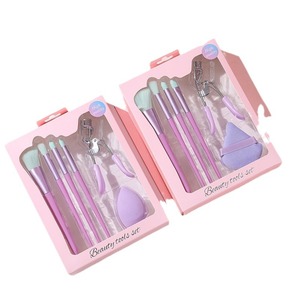 Juego <span class=keywords><strong>de</strong></span> 6 <span class=keywords><strong>brochas</strong></span> <span class=keywords><strong>de</strong></span> <span class=keywords><strong>maquillaje</strong></span>, corrector, rubor, sombra <span class=keywords><strong>de</strong></span> ojos, rizador <span class=keywords><strong>de</strong></span> pestañas, esponja <span class=keywords><strong>de</strong></span> belleza, herramientas <span class=keywords><strong>de</strong></span> <span class=keywords><strong>maquillaje</strong></span> - Product Image 5