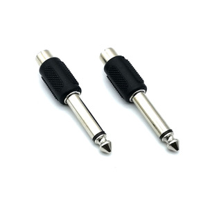 Supplier <span class=keywords><strong>Plug</strong></span> And Play 6.3Mm Male To <span class=keywords><strong>RCA</strong></span> Female Silver Audio <span class=keywords><strong>Connector</strong></span> - Product Image 3