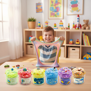 OEM/OMD Kit de baba de mantequilla al por mayor, favores de fiesta para niños, juguete para aliviar el estrés, juguetes de bolsa de regalos, rellenos de calcetín de Navidad - Product Image 6