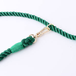 Set di guinzaglio e collare per cani a mani libere all'ingrosso Stock di lusso in esecuzione intrecciata di piccole dimensioni Pet fune di trazione accessori per camminare - Product Image 6
