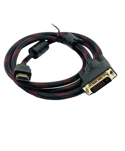 Câble <span class=keywords><strong>DVI</strong></span> vers <span class=keywords><strong>HDMI</strong></span> SIPU 1,5 m plaqué or, mâle vers mâle, adaptateur convertisseur 1080p pour moniteur HDTV, téléviseur, lecteur DVD - Product Image 4