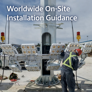 Luz <span class=keywords><strong>de</strong></span> Mástil Alto con Clasificación IP66 y Garantía <span class=keywords><strong>de</strong></span> 10 Años para Iluminación <span class=keywords><strong>de</strong></span> Puertos y Patios <span class=keywords><strong>de</strong></span> Contenedores - Product Image 2