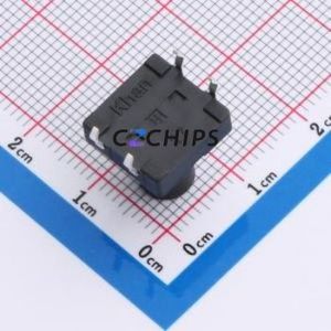 TSA12111-130B512BA Tactile Switch Through hole-4P,11.7x11.5mm Switch Single Pole Single Throw Round Button 2.8N 11.7mm - Product Image 2