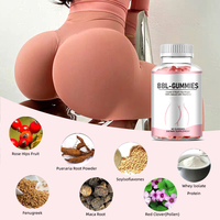 Gummies pour l'augmentation des fesses et des hanches, gummies pour l'amélioration corporelle, gummies BBL, fabrication OEM
