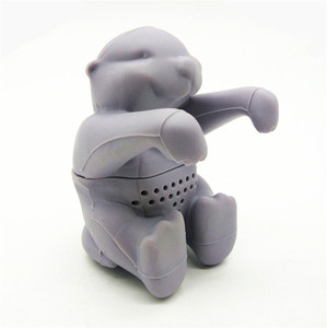 Tái sử dụng dễ thương Rái cá Silicone trà Infuser khe lọc tốt Món quà lý tưởng cho những người yêu thích trà thông minh tiện ích nhà bếp - Product Image 6