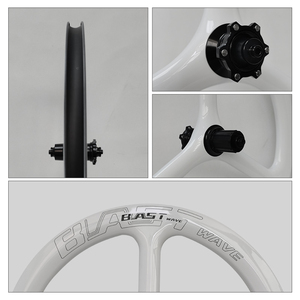 WEST BIKING Vente en gros Roues de vélo en fibre de carbone T700 Roues de <span class=keywords><strong>remorque</strong></span> de vélo Affichage de roue de vélo à vitesse unique de 20 pouces - Product Image 4