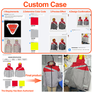 <span class=keywords><strong>Giacca</strong></span> Antivento <span class=keywords><strong>Impermeabile</strong></span> Personalizzata da <span class=keywords><strong>Uomo</strong></span>, Leggera e Resistente alla Pioggia Intensa, Comoda e Alla Moda, <span class=keywords><strong>Giacca</strong></span> <span class=keywords><strong>Softshell</strong></span> per Attività All'aperto e Passeggiate in Città - Product Image 3