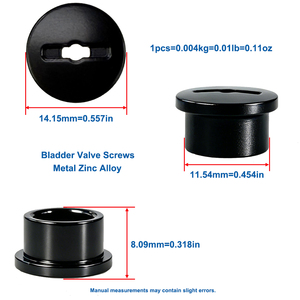 Tornillos de válvula de aleación de zinc para cascos Riddell Speedflex Speed Icon Rugby y tuercas de válvula de bolsillo de aire - Product Image 6