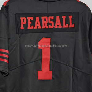 パーディレッドを出荷する準備ができました最高品質のステッチアメリカンフットボールジャージー - Product Image 3