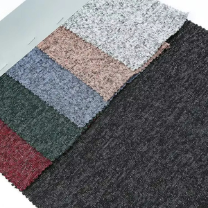 Tissu tricoté par débardeur métallique confortable de rayonne de Spandex Hacci Poly pour l'usage de dames - Product Image 2