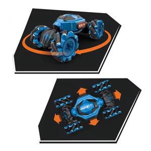 <span class=keywords><strong>Auto</strong></span> Telecomandata Trasformabile per <span class=keywords><strong>Drift</strong></span> con Doppio Controllo Remoto e Sensore al Polso per Acrobazie di Rotazione e Scivolamento Laterale - Product Image 4