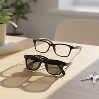 Lunettes Intelligentes E03 800W avec Caméra, Audio BT, Transmission Wi-Fi, Lunettes de Soleil d'Extérieur, Enregistrement Vidéo, Casque Portable Intelligent IA 2025