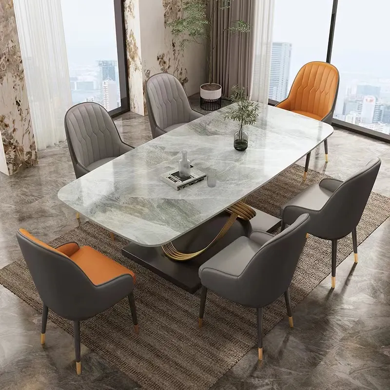 Table à manger en céramique pour Restaurant, meuble de Table en marbre blanc, nouveau Design, fournisseur en chine, Offres Spéciales