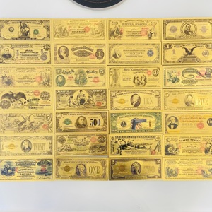 Billete Conmemorativo de $1,000 con Hoja de Oro de 1878, para Colección y Conmemoración - Product Image 6