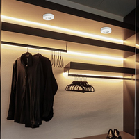 Lumière descendante pour armoire intérieure à montage en surface 3500K 4000K 6500K 5w COB Mini spot LED
