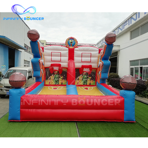 Tiro all'aperto <span class=keywords><strong>basket</strong></span> buttafuori gioco sportivo gonfiabili per bambini parco <span class=keywords><strong>giochi</strong></span> sport interattivo gioco di <span class=keywords><strong>basket</strong></span> - Product Image 1