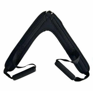 腹部クランチハーネスストラップV字型ケーブルマシンアタッチメント用プルダウンストラップ - Product Image 2