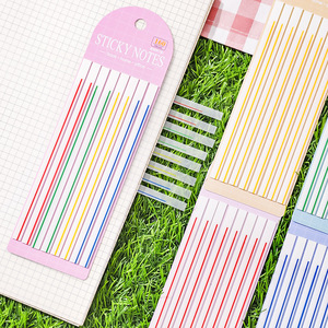 <span class=keywords><strong>3</strong></span>カラフルなインデックスステッカーN-thクラスラベル透明ボトムステッカーブック - Product Image 4