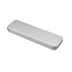 OEM/ODM Commercio All'ingrosso Argento Acne Ago Trucchi Da Tavola Bacchette Forchetta Coltello Forchetta <span class=keywords><strong>Pastelli</strong></span> di Colore Matita <span class=keywords><strong>Scatola</strong></span> di <span class=keywords><strong>Metallo</strong></span> Con Coperchio Incernierato - Product Image 3