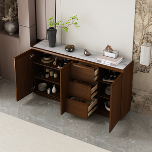 Buffet extensible et pliable en bois massif écologique, meuble de haute qualité, moderne, gain de place, rangement pour <span class=keywords><strong>salle</strong></span> <span class=keywords><strong>à</strong></span> <span class=keywords><strong>manger</strong></span> - Product Image 4