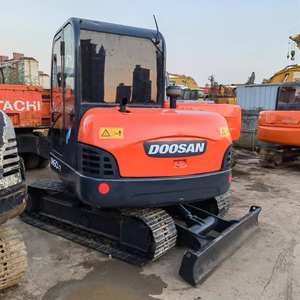 Excavadora Usada Coreana Doosan DH60 de 6 Toneladas, Mini Excavadora de Cadenas Usada con Precio Competitivo en Stock - Product Image 4