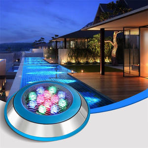 Lumière sous-marine de fontaine de LED lumière sous-marine d'acier inoxydable IP68 submersible RVB basse tension 24V lumière de piscine de villa de jardin - Product Image 4