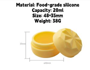 Envase de Silicona Portátil de 20 ml, Libre de BPA, Ecológico, a Prueba de Fugas, para Manteca Corporal, Envase Cosmético Reutilizable para Cremas - Product Image 2