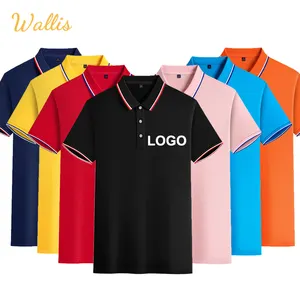 Abbigliamento donna Stock Logo personalizzato sublimazione Camisa Polo magliette pianura bianco uniforme sport Golf magliette Polo da uomo