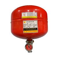 Extincteur automatique HFC227ea 20 kg, système de suppression d'incendie suspendu FM200, cylindre rouge N2