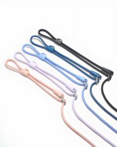 Stylish Braided Dog Leash Hands Free Silicone Dog <b>Lead</b> Small Medium Large Dog Rope Leash for Pet/ - Product Image 6