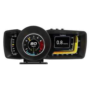 Pour Navihua Smart Digital OBD 2 Jauge Multifonction pour Auto Meter, affichage <span class=keywords><strong>de</strong></span> la tension <span class=keywords><strong>en</strong></span> <span class=keywords><strong>direct</strong></span>, du <span class=keywords><strong>compteur</strong></span> <span class=keywords><strong>de</strong></span> <span class=keywords><strong>vitesse</strong></span> avec alarme Prodisplay pour - Product Image 2