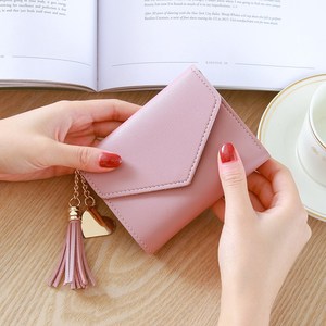 Portefeuille pour femme K1239 <span class=keywords><strong>Porte</strong></span>-<span class=keywords><strong>monnaie</strong></span> à pompons <span class=keywords><strong>Porte</strong></span>-cartes Portefeuilles pour femme Pochette <span class=keywords><strong>en</strong></span> <span class=keywords><strong>cuir</strong></span> PU Sac d'argent Portefeuille <span class=keywords><strong>en</strong></span> <span class=keywords><strong>cuir</strong></span> PU - Product Image 4