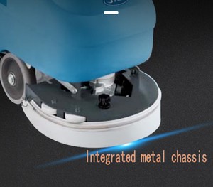 Walk Behind Scrubbing Low NoiseCleaning <b>Floor</b> Scrubber <b>Machine</b> Cordless Power Hand Push Washing <b>Machine</b> - Product Image 5