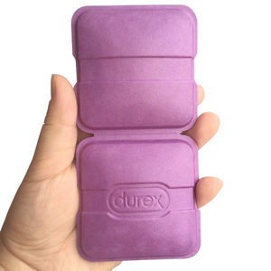 Küçük kare promosyon hamuru kağit kutu Diy hediye prezervatif ambalaj kutu baskısı kağit kutu ambalaj özelleştirilmiş özelleştirilebilir OEM - Product Image 4