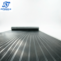 Tapis de sol en caoutchouc isolant diélectrique haute performance 10 kV pour salles de transformateurs et de générateurs 1*10m Épaisseur 5mm