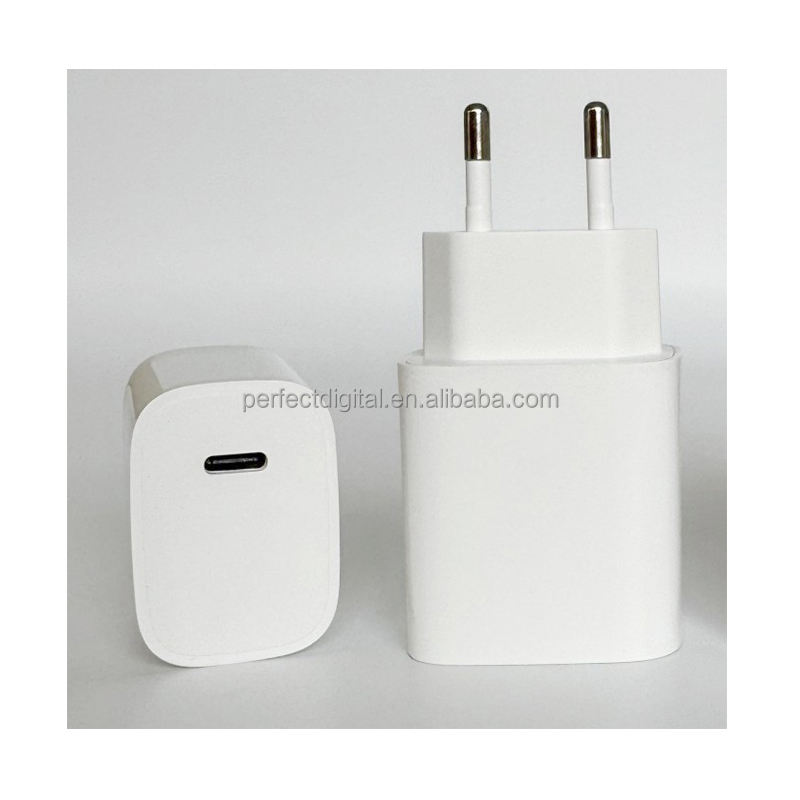 Chargeur USB C à port unique uniquement, sans boîte ni câble