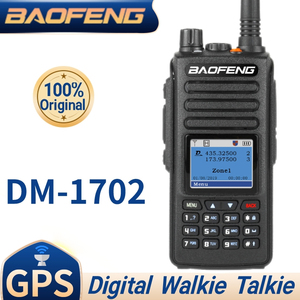 Baofeng dm1702 Analog & kỹ thuật số Tier 1 + 2 khe thời gian kép hai cách phát thanh với GPS Dual Band ham đài phát thanh DMR đài phát thanh kỹ thuật số - Product Image 3