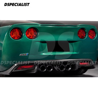 Diffuseur de pare-chocs arrière en fibre de carbone de qualité supérieure pour kit carrosserie Chevrolet Corvette C6