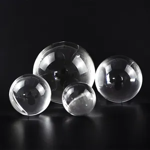 浦江批发清除 80毫米空白水晶玻璃球定制 3D激光雕刻k9 水晶球摆件