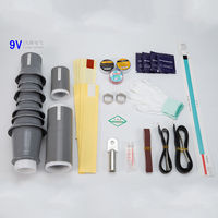 20kV 3-Adrig Kupfer/Aluminium-Leiter Silikonkautschuk-Isolierung Kaltschrumpfverbindungs-Sets Modell VLJ-20/3.1 IEC60502