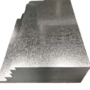  Vente chaude Tôle galvanisée Tôle d'acier revêtue de zinc Tôle d'acier galvanisée/plaque Z30/Z275