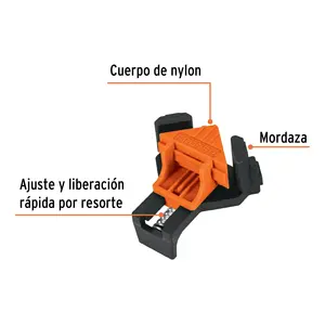 ชุดแคลมป์มุม 1 นิ้ว 2 ชิ้น รุ่น BOX 6 ยี่ห้อ TRUPER - Product Image 2