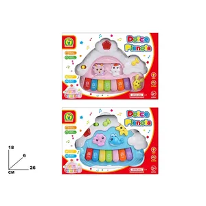 Dolce <span class=keywords><strong>Pianola</strong></span> Piano de juguete musical para niños con luces y sonidos 26x18x6 cm - Product Image 1