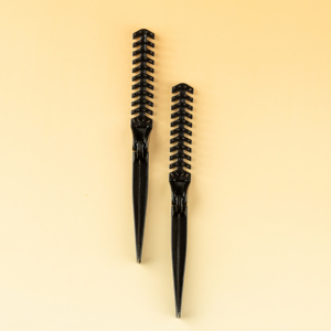 Nhỏ Số Lượng Đặt Hàng Du Lịch Túi Gấp Tóc Lược Mini Có Thể Gập Lại Tóc Bàn Chải Màu Đen/Kem Trắng Nhựa Phổ Thông Lược Đối Với Trang Chủ - Product Image 4